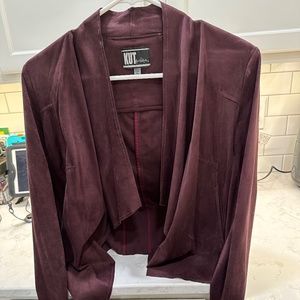 Women’s suede Blazer